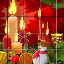 Puzzle : Décorations de Noël