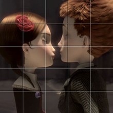 Puzzle : Le baiser de Jack et Miss Acacia