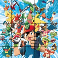 Puzzle Pokémon affiche