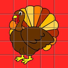 Puzzle : La dinde de Thanksgiving