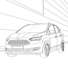 Coloriage : Ford C-Max