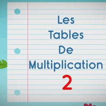 Chanson : Comptines pour apprendre les tables de multiplication - La Table de 2