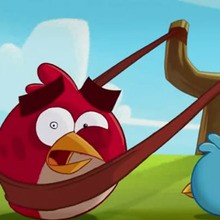 épisode d'Angry Birds : Leçon de lance-pierre