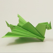 Le dragon facile origami