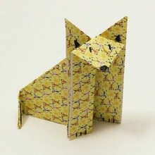 Le lynx origami