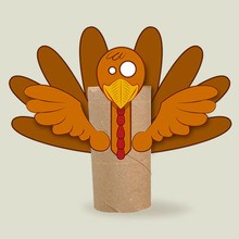 Fiche bricolage : Rond de serviette pour Thanksgiving
