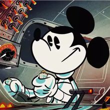 Court métrage Mickey mouse : Mickey Mouse : Promenade dans l'espace