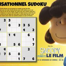 Jeu : Sudoku de Snoopy et les Peanuts