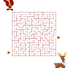 Labyrinthe : Le labyrinthe de Rudolph le renne