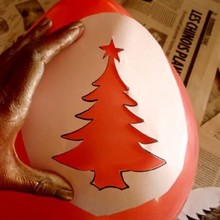 Les ballons de décoration pour Noël