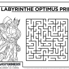 Jeux Transformers Labyrinthe 2