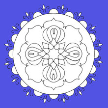 Mandala de Fleurs