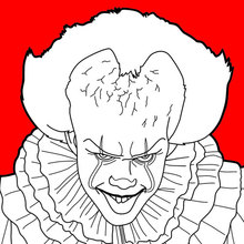 Coloriage : Ça: Pennywise