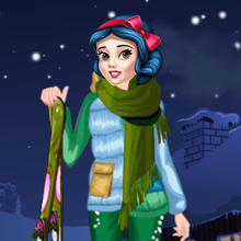 Jeu : Princess Winter Skiing