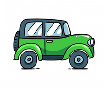 Jeu : Cartoon Cars Spot The Difference