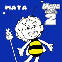 Coloriage : Maya l'abeille