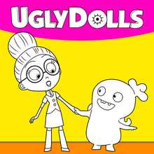 Coloriage : Ugly Dolls 3