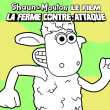 Coloriage : Shaun Le Mouton 2