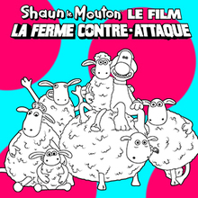Coloriage : Shaun Le Mouton 4