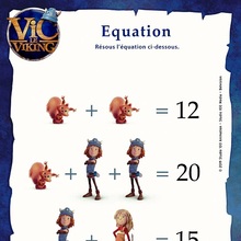 Equation du film VIC LE VIKING
