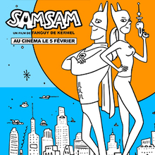 Coloriage SamPapa et SamMaman