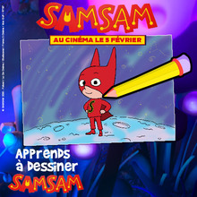 Apprends à dessiner SAMSAM !