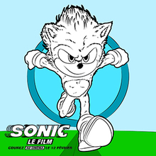 Coloriage SONIC