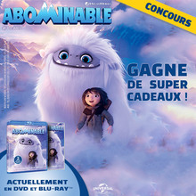 Gagne des DVD et Blu-Ray du film ABOMINABLE !