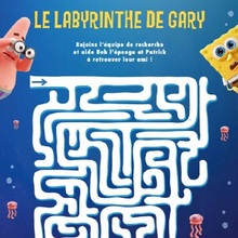 Le labyrinthe de BOB L'EPONGE