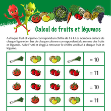 Calcul de fruits et légumes