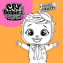 Coloriage : Cry Babies Magic Tears Tutti Frutti - LITCHI