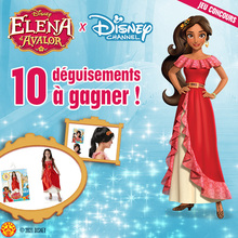 Gagne des déguisements Elena d'Avalor avec Disney Channel !