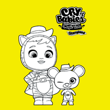 Coloriage : Cry Babies Magic Tears STORYLAND - Martin et Maus