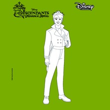 Coloriage Disney : Descendants : BEN