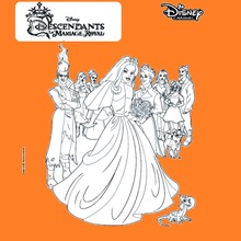 Coloriage Disney : Descendants