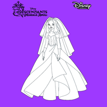 Coloriage Disney : Descendants : MAL
