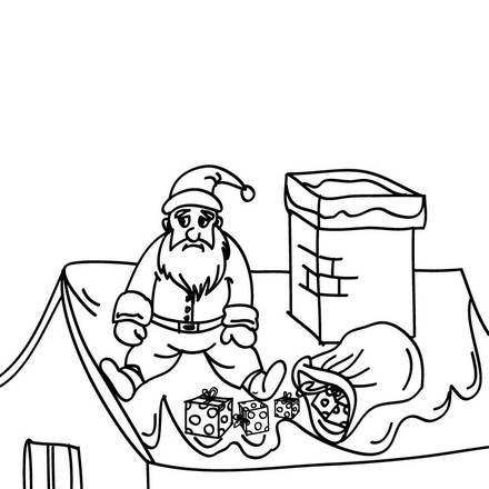 Père Noël : Coloriages, Lire et apprendre, Jeux en ligne gratuits