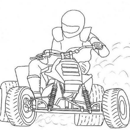 Quad : Coloriages, Jeux en ligne gratuits, Vidéos et Tutoriels