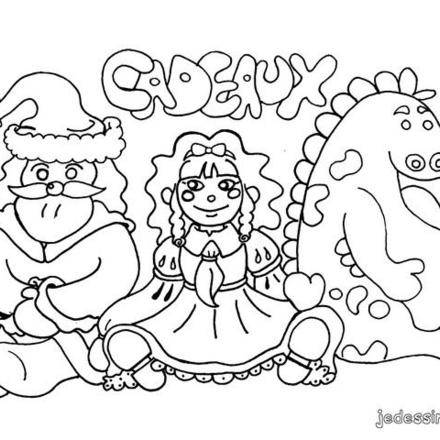 Coloriage de Jouets de Noël - 15 coloriages de Noël