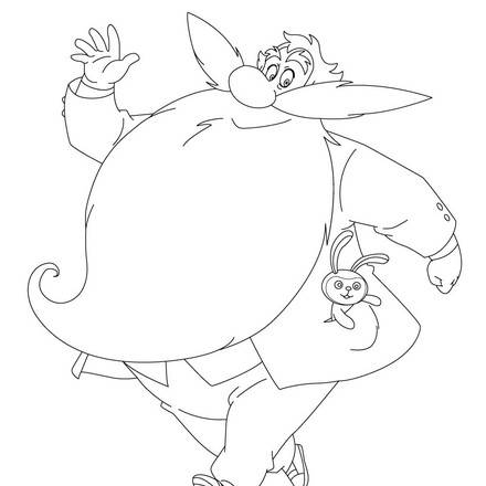 Coloriage L'APPRENTI PERE NOEL ET LE FLOCON MAGIQUE - 9 coloriages de Noël