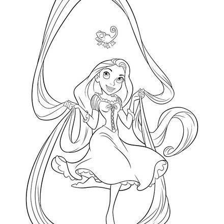 Raiponce : Coloriages, Vidéos et Tutoriels, Activites Manuelles, Jeux